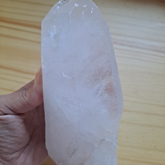 Extra Large Quartz Crystal Point - Picture 3 of 8